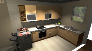 4平方厨房装修效果图
